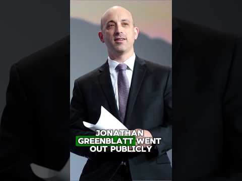 ADL CEO RANTS “Antizionism Is Antisemitism”