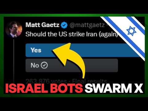 Israeli Bot Accounts Swarm X And Skew Polls