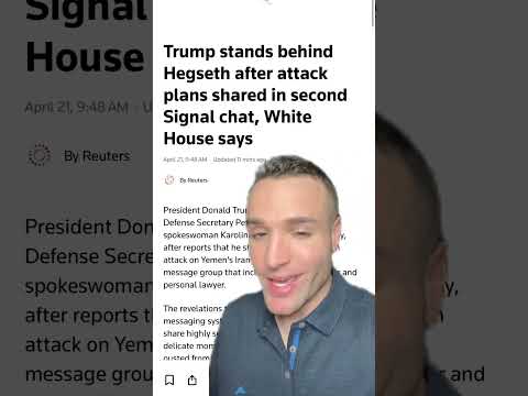 Pentagon has meltdown after Pete Hegseth’s second signal group chat revealed