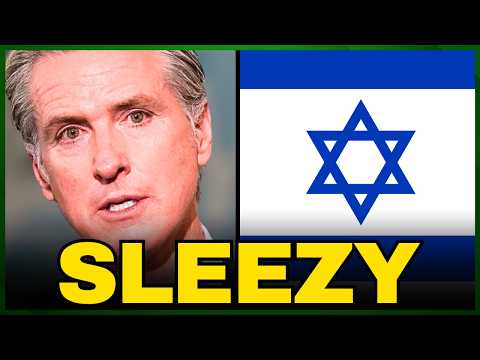 Gavin Newsom FREEZES UP When Asked About Israel’s Apartheid