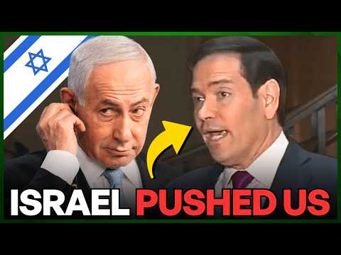 US Secretary Of State ADMITS Israel Dragged America Into War With Iran