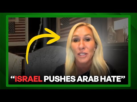 Marjorie Taylor Greene EXPOSES Israel’s Arab Hate Campaign