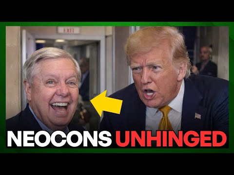 US Senator DROOLING Over Trump Suggesting War