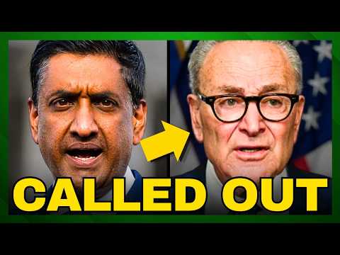 Ro Khanna CALLS OUT Chuck Schumer "He Needs To Go"
