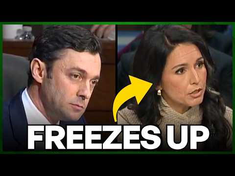 Tulsi Gabbard FREEZES UP When Asked About Iran War Intelligence