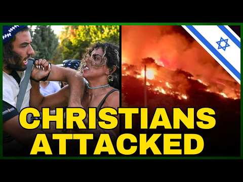 ON FIRE: Israeli Settlers TORCH Christian Villages, "WE'RE PERSECUTED"