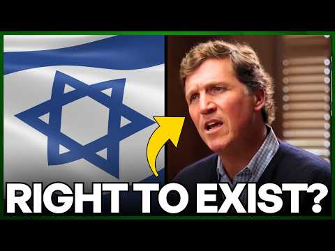Tucker Carlson Gets Asked If Israel Has A Right To Exist, And He Responds Back Perfectly