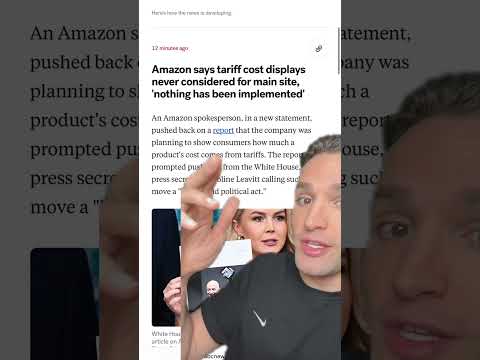 Amazon DENIES listing tariff prices on website, following White House press conference