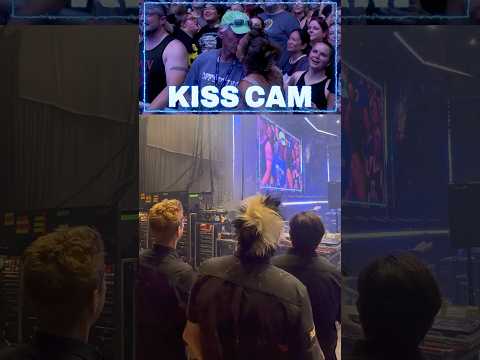 Caught on the KISS CAM 💋