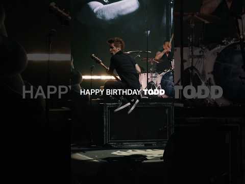 Happy birthday, Todd!