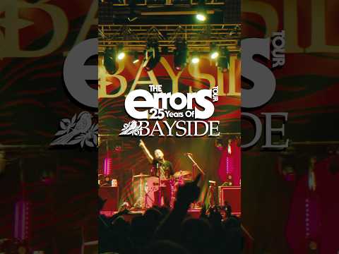Tour starts tomorrow! Tag the person who introduced you to Bayside. #Bayside25 📹: Shane Ouellette