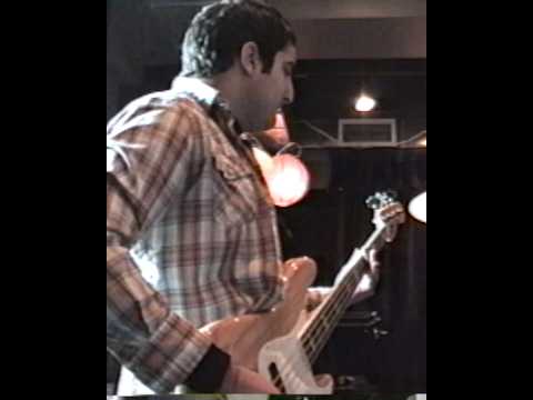 From the Archives: Nick laying down the bass lines for “Blame It On Bad Luck” in 2005. 🎸 #Bayside25