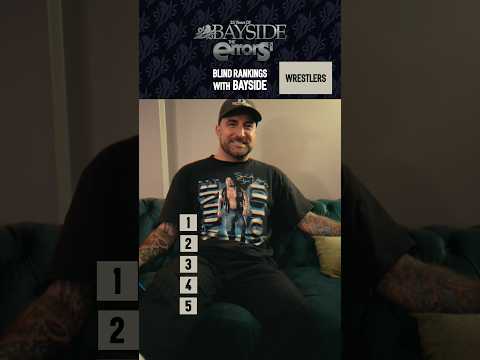 Nick blind ranks his favorite wrestlers. How’d he do?? #Bayside25