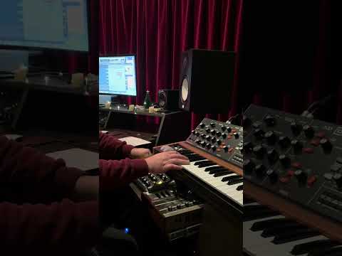 In studio working on a Brendan Clemente tune "Sunshine on my Brain"