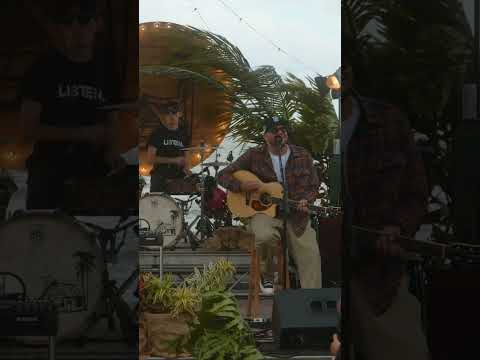 Rome plays his heart out at Sugarshack Popup Stage, Reggae Rise Up Florida.