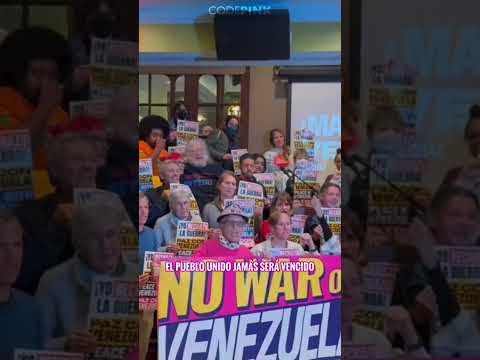DC emergency forum for peace with Venezuela