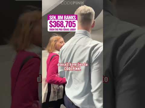 Sen. Banks Can't Defend His Support for War on Iran