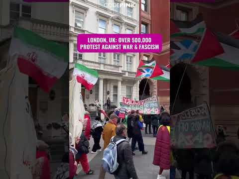 Over 500,000 march in London against war and fascism
