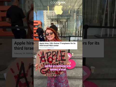 APPLE: stop profiting from genocide and exploitation