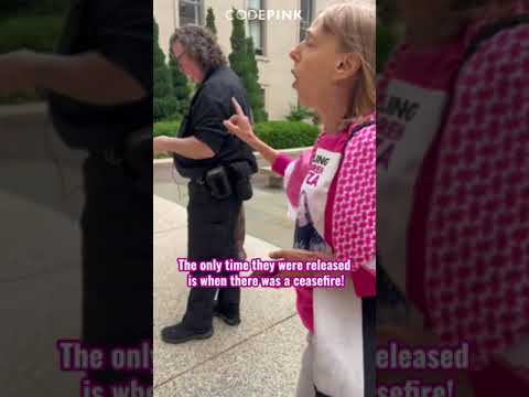 CONFRONTING CHRISTIAN ZIONIST LOBBYISTS IN THE PEOPLE’S HOUSE