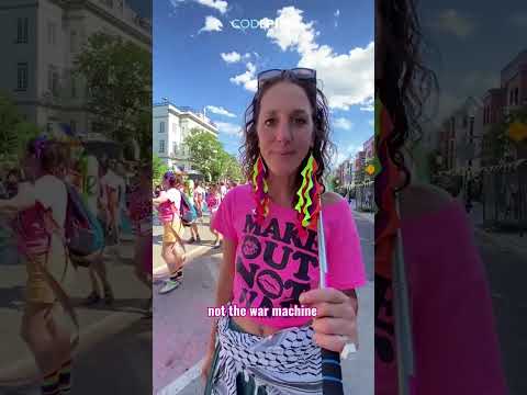 💗 🇵🇸 NOW: We're at Pride in DC
