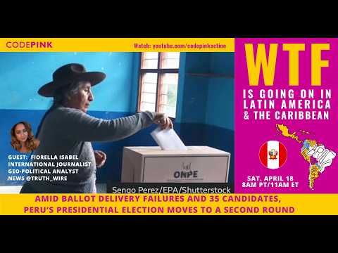 Amid Ballot Delivery Failures & 35 Candidates, Peru's Presidential Elections Move to a Second Round