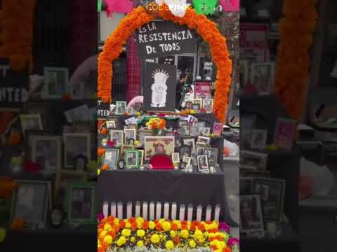 Honoring the martyrs of Palestine on Día de los Muertos