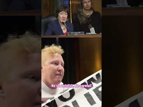 "WE ARE AGAINST THIS ILLEGAL WAR!" - Hegseth disrupted in Congress