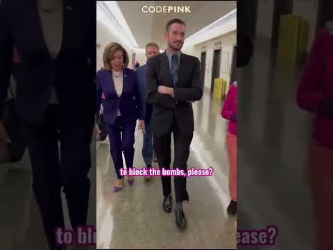 “BLOCK THE BOMBS?”  PELOSI HAS NO IDEA