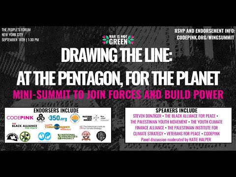 Drawing the Line At the Pentagon For the People Mini-Summit