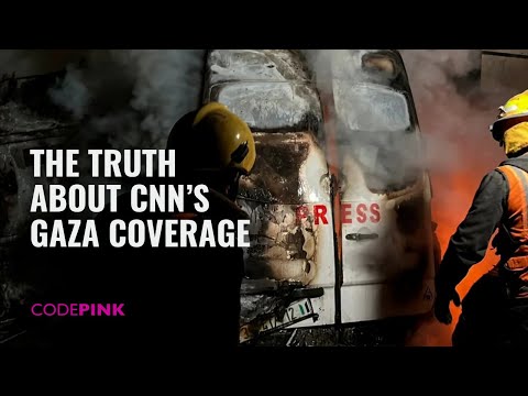 How CNN Fuels Violence in Palestine | #ViolenceDetox at CNN HQ in LA
