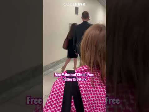 CONFRONTING SEC. KRISTI NOEM:  FREE THE STUDENTS. FREE PALESTINE