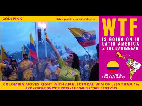 Colombia Moves Right with an Electoral Win of Less than 1%