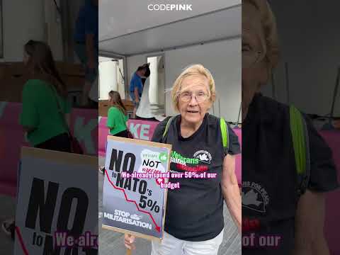 NO TO NATO'S 5% SPENDING INCREASE