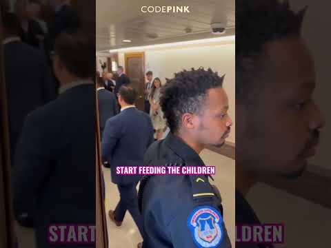 NOW: CODEPINK protestors confront Sec. Rubio