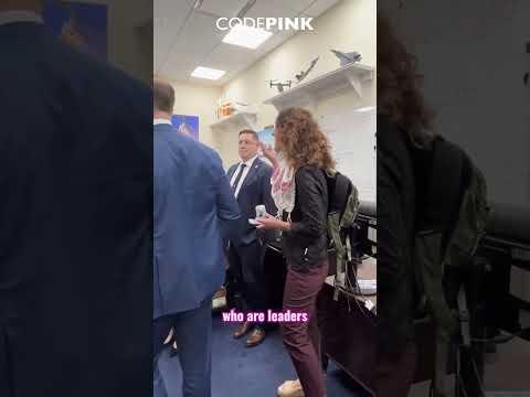 Disrupting Pentagon Happy Hour in Congress