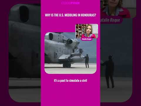 Why is the US meddling in Honduras?