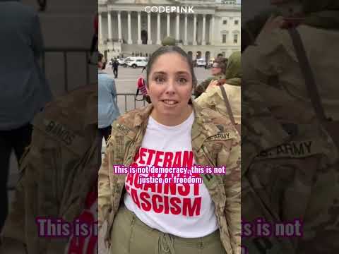 Veterans say: No War at Home, No War Abroad!