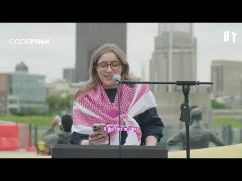 CODEPINK Speech at the People’s Assembly for Peace and Justice Rally in Dayton, OH (05/25/25)