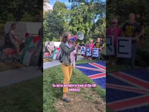 Lift the ban on Palestine Action rally at UK Embassy in DC