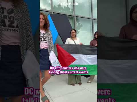 JOSH HAWLEY DISRUPTED: NO  PLATFORM FOR GENOCIDE ENABLERS