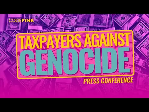 LIVE: Taxpayers Against Genocide Demand Justice!