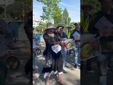 "No Taxes for War, ICE, & Genocide!" - Tax Day Skit at IRS Office in Santa Rosa, CA