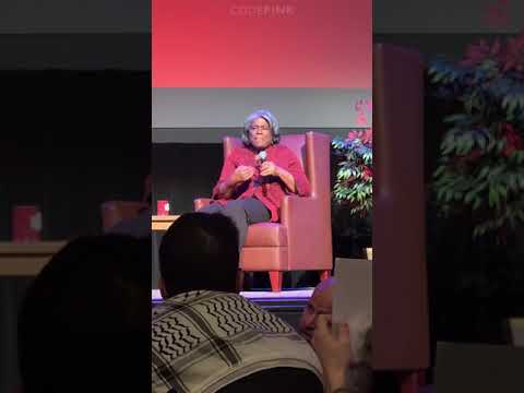 CODEPINK Madison Disrupts Linda Thomas-Greenfield