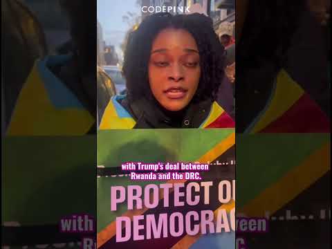 PROTESTORS IN DC DENOUNCE MASSACRES IN TANZANIA