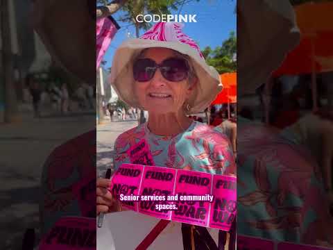 What to people in LA want to fund instead of war?