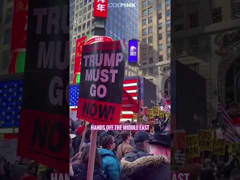 New York City protests US-Israeli war on Iran