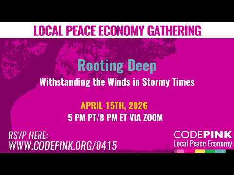 Local Peace Economy Gathering | April 15, 2026
