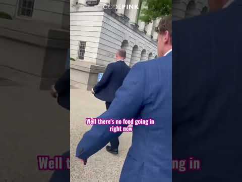 CONGRESSMAN CLUELESS  AS GAZA STARVES