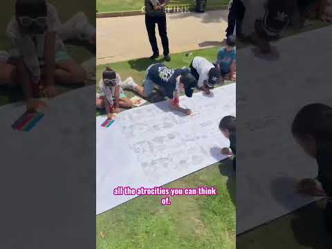 Morocco's children march for Gaza